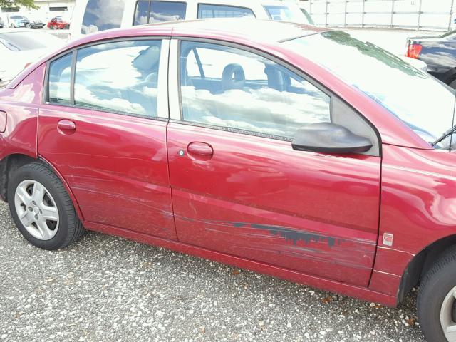 1G8AJ55F07Z162450 - 2007 SATURN ION LEVEL 红色 照片 9