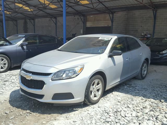 1G11B5SL8FF278517 - 2015 CHEVROLET MALIBU LS ვერცხლისფერი ფოტო 2