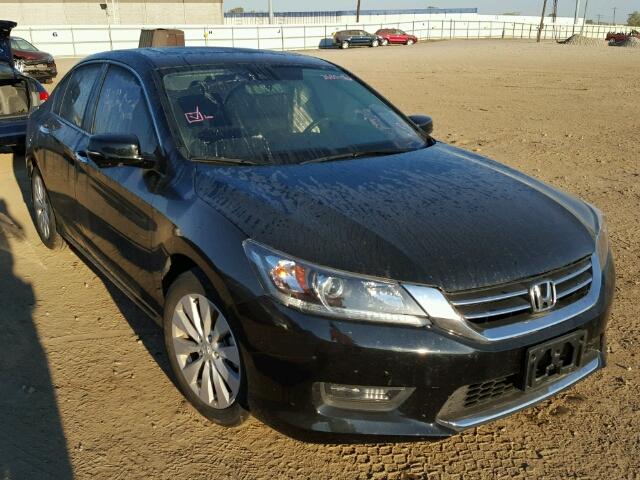 1HGCR2F82FA020430 - 2015 HONDA ACCORD EXL BLACK photo 1