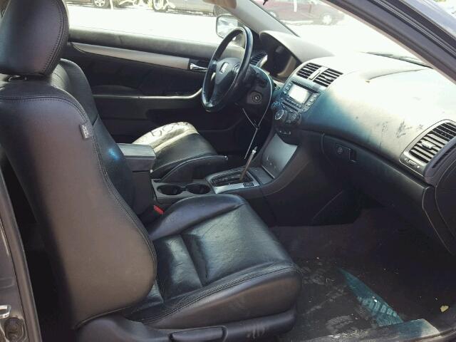 1HGCM726X4A016543 - 2004 HONDA ACCORD EX GRAY photo 5