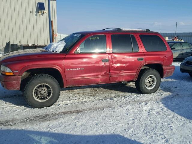 1B4HS28Y3XF653459 - 1999 DODGE DURANGO RED photo 9