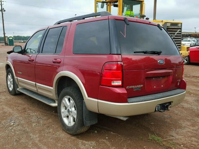 1FMDU74W95UB11803 - 2005 FORD EXPLORER E RED photo 3