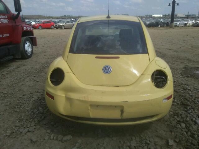 3VWRW2AG7AM035126 - 2010 VOLKSWAGEN NEW BEETLE 黄色 照片 9