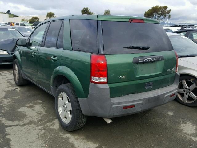 5GZCZ634X4S863594 - 2004 SATURN VUE GREEN photo 3