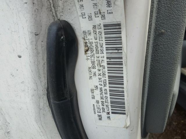 1J8HG48N76C198498 - 2006 JEEP COMMANDER თეთრი ფოტო 10