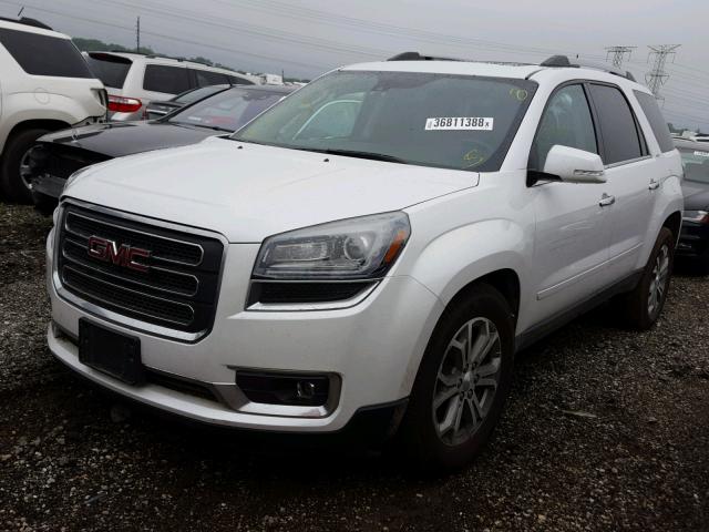 1GKKVRKD6GJ287044 - 2016 GMC ACADIA SLT თეთრი ფოტო 2