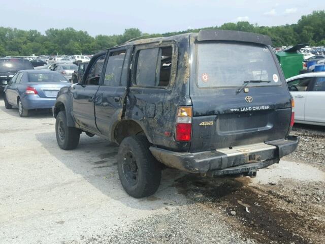 JT3HJ85J4V0155310 - 1997 TOYOTA LANDCRUISE 黑色 照片 3