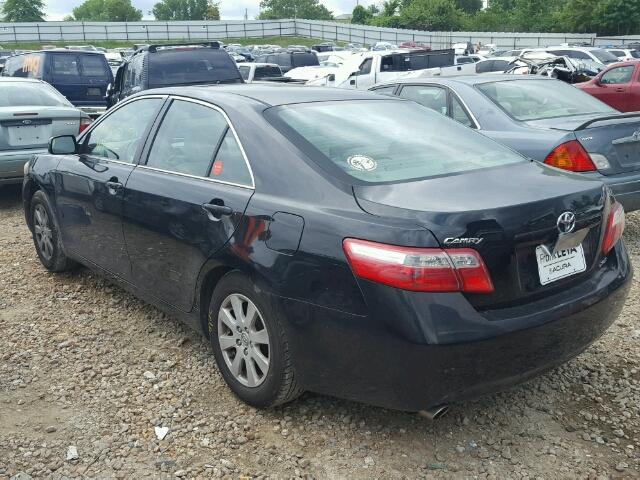 4T1BK46KX7U551831 - 2007 TOYOTA CAMRY NEW BLACK photo 3