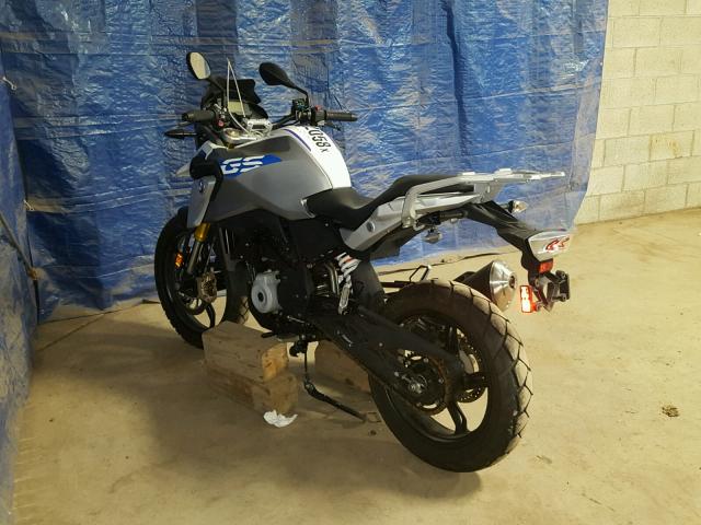 WB30G1206JR824181 - 2018 BMW G310 GS GRAY photo 3