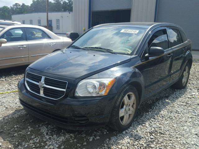 1B3HB48A49D106430 - 2009 DODGE CALIBER SX BLACK photo 2