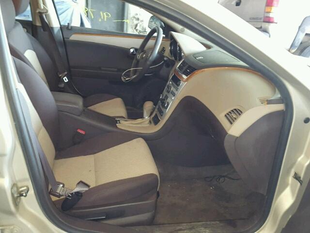 1G1ZC5E12BF226367 - 2011 CHEVROLET MALIBU 1LT GOLD photo 5