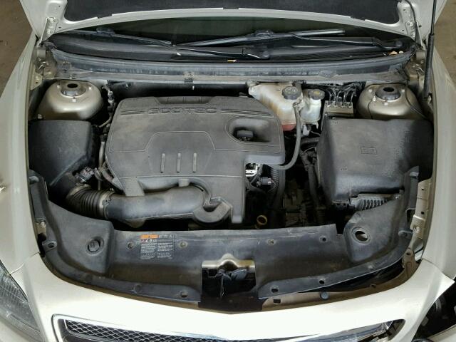 1G1ZC5E12BF226367 - 2011 CHEVROLET MALIBU 1LT GOLD photo 7