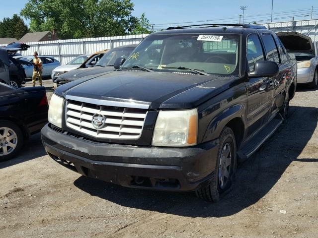 3GYEK63N63G203379 - 2003 CADILLAC ESCALADE E BLACK photo 2