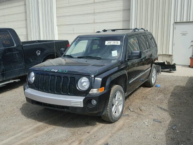 1J4NT4GB0AD637602 - 2010 JEEP PATRIOT LI BLACK photo 2