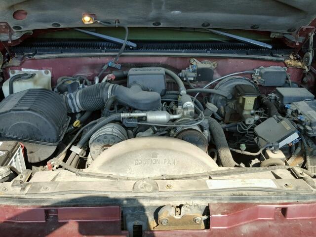 1GKEK13R6XJ729922 - 1999 GMC YUKON MAROON photo 7