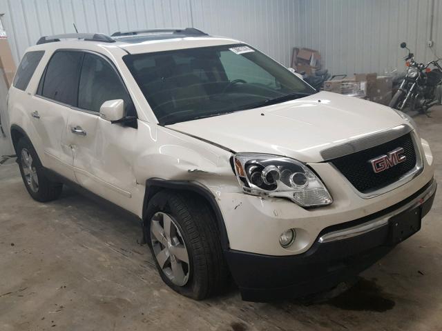 1GKKVRED9CJ270468 - 2012 GMC ACADIA SLT თეთრი ფოტო 1