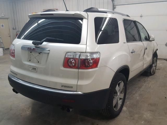 1GKKVRED9CJ270468 - 2012 GMC ACADIA SLT თეთრი ფოტო 4