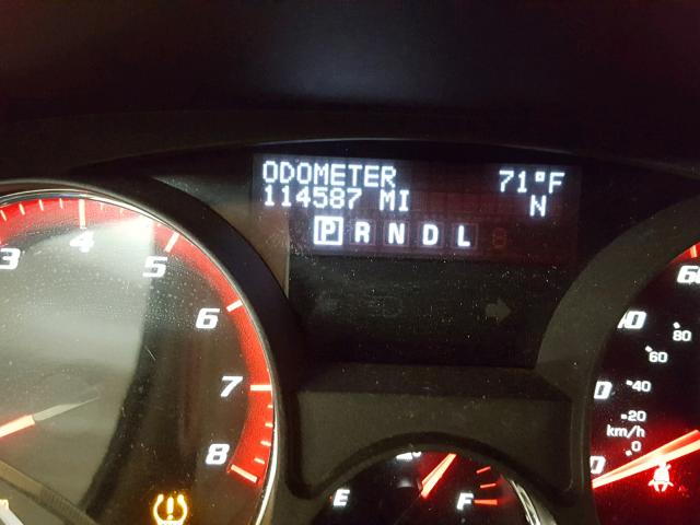 1GKKVRED9CJ270468 - 2012 GMC ACADIA SLT თეთრი ფოტო 8