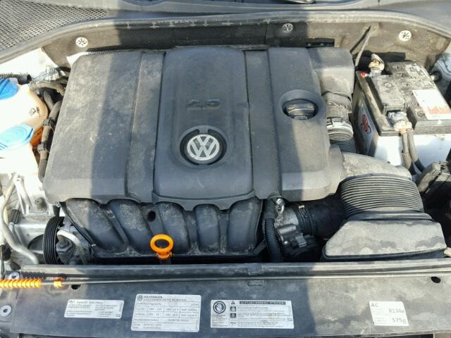 1VWAP7A3XDC021182 - 2013 VOLKSWAGEN PASSAT S ვერცხლისფერი ფოტო 7