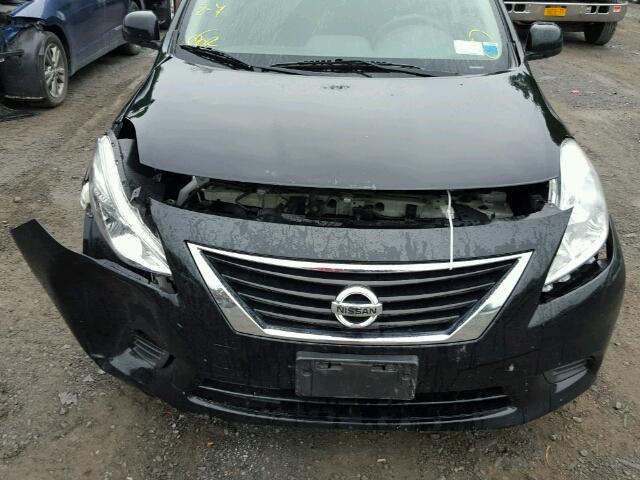 3N1CN7AP3EL822274 - 2014 NISSAN VERSA BLACK photo 9