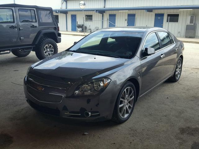 1G1ZE5EU8BF361034 - 2011 CHEVROLET MALIBU LTZ 棕色 照片 2