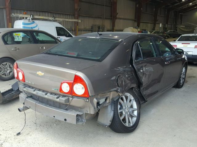 1G1ZE5EU8BF361034 - 2011 CHEVROLET MALIBU LTZ 棕色 照片 4
