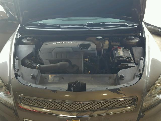 1G1ZE5EU8BF361034 - 2011 CHEVROLET MALIBU LTZ 棕色 照片 7