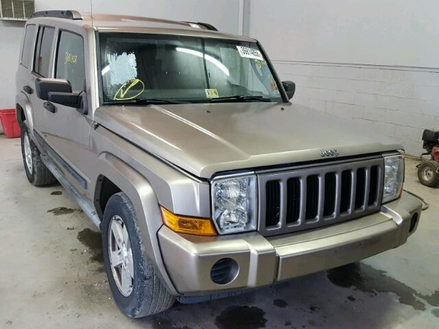 1J8HG48K46C237621 - 2006 JEEP COMMANDER თაფლისფერი ფოტო 1