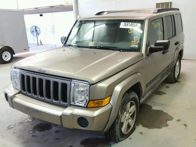 1J8HG48K46C237621 - 2006 JEEP COMMANDER თაფლისფერი ფოტო 2