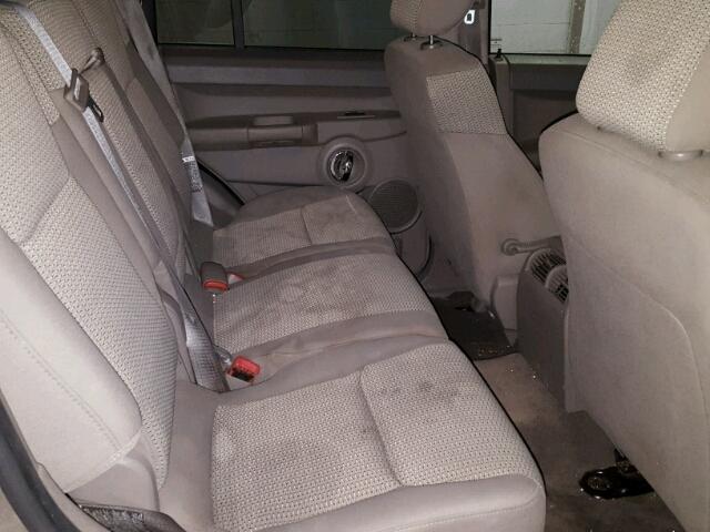 1J8HG48K46C237621 - 2006 JEEP COMMANDER თაფლისფერი ფოტო 6