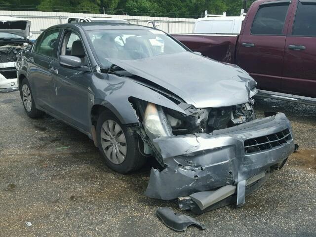 1HGCP26358A132801 - 2008 HONDA ACCORD LX GRAY photo 1