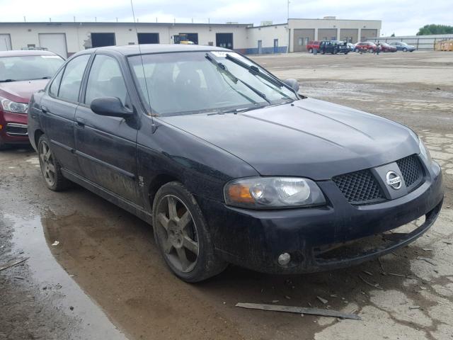 3N1AB51A44L739757 - 2004 NISSAN SENTRA 2.5 BLACK photo 1