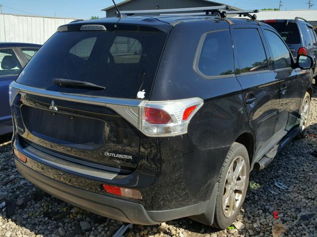 JA4AD3A31EZ016644 - 2014 MITSUBISHI OUTLANDER BLACK photo 4