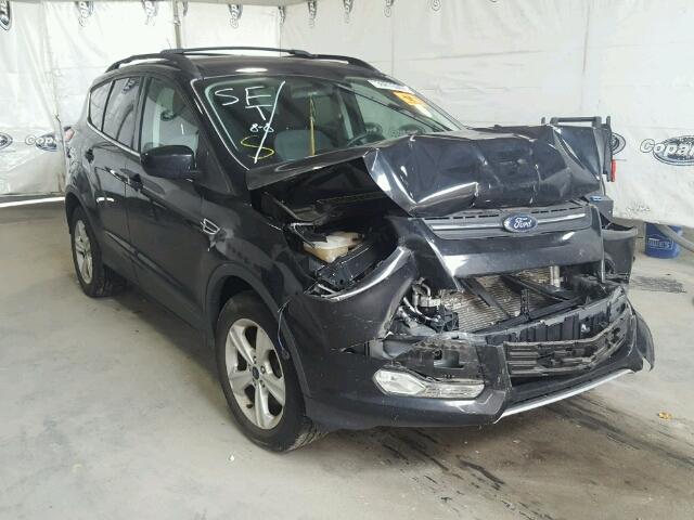 1FMCU9GX0EUC52593 - 2014 FORD ESCAPE SE BLACK photo 1