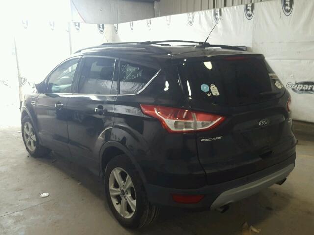 1FMCU9GX0EUC52593 - 2014 FORD ESCAPE SE BLACK photo 3