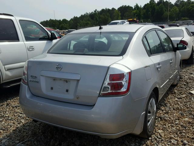 3N1AB61E28L629725 - 2008 NISSAN SENTRA 2.0 SILVER photo 4