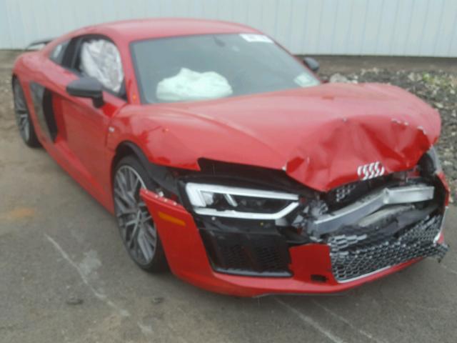 WUAKBAFX6H7901408 - 2017 AUDI R8 5.2 PLU RED photo 1