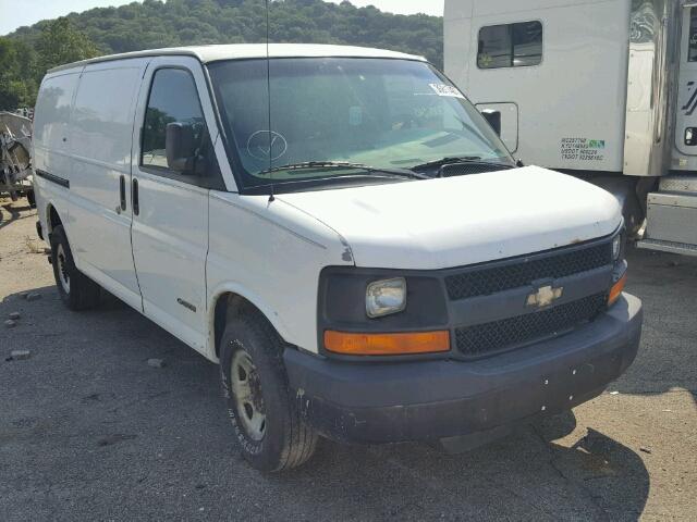 1GCHG35U041180902 - 2004 CHEVROLET EXPRESS G3 WHITE photo 1