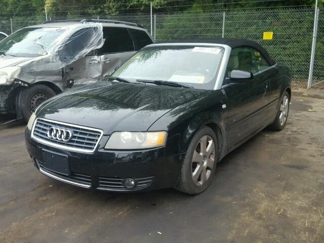 WAUAC48H46K006892 - 2006 AUDI A4 1.8 CAB BLACK photo 2