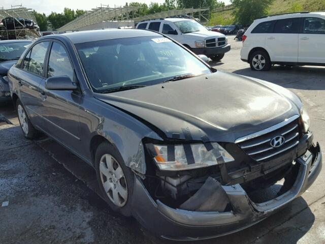 5NPET4AC9AH628589 - 2010 HYUNDAI SONATA GLS GRAY photo 1