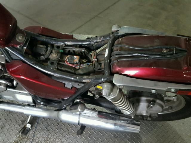 JH2RC1910GM200015 - 1986 HONDA VT700 C BURGUNDY photo 9