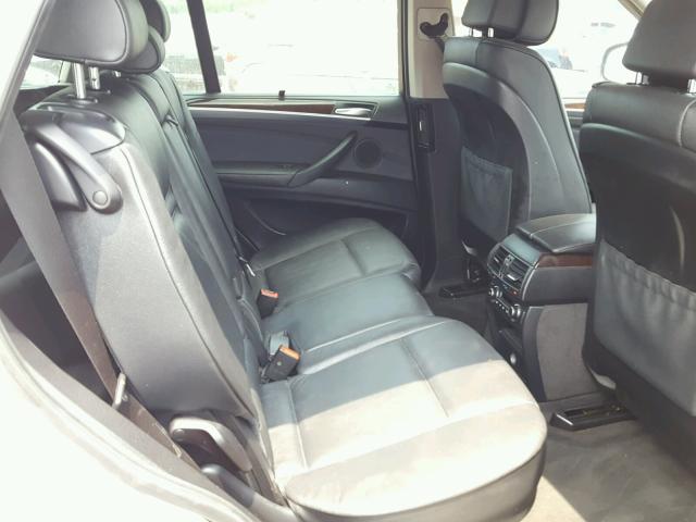 5UXFE4C59AL381047 - 2010 BMW X5 XDRIVE3 SILVER photo 6
