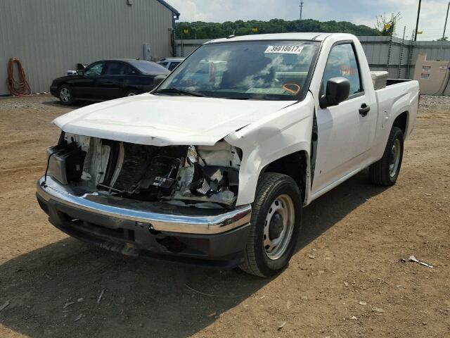 1GTCSBD99A8145035 - 2010 GMC CANYON WHITE photo 2