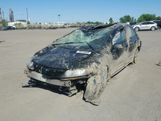 2HGFA1F62BH010652 - 2011 HONDA CIVIC LX-S Սև լուսանկար 2