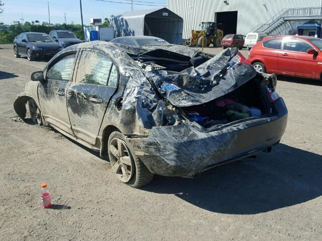 2HGFA1F62BH010652 - 2011 HONDA CIVIC LX-S Սև լուսանկար 3