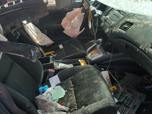 2HGFA1F62BH010652 - 2011 HONDA CIVIC LX-S Սև լուսանկար 5