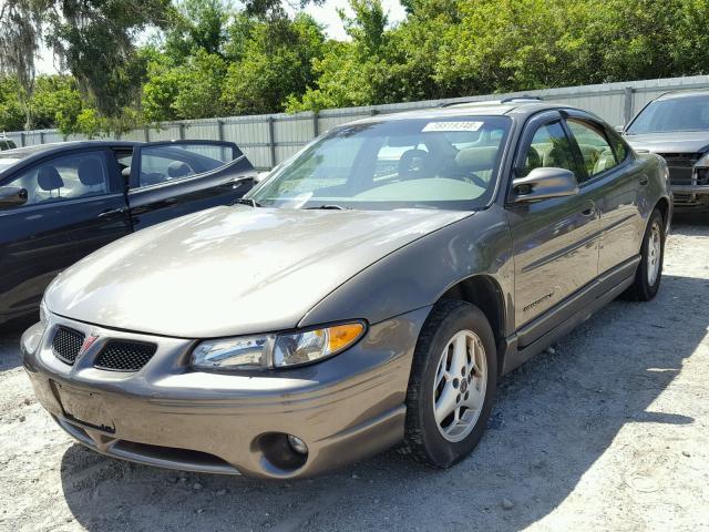 1G2WP52KX1F172749 - 2001 PONTIAC GRAND PRIX BROWN photo 2