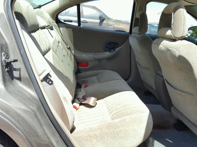 1G2WP52KX1F172749 - 2001 PONTIAC GRAND PRIX BROWN photo 6