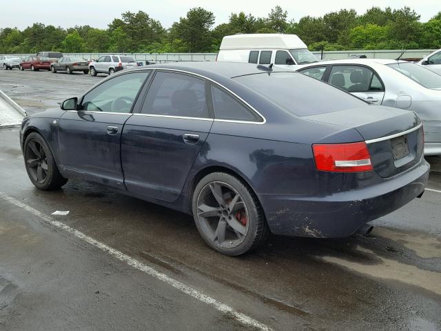 WAUDG74F45N066398 - 2005 AUDI A6 3.2 QUA BLUE photo 3