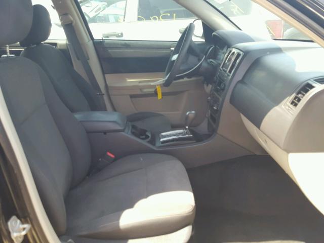 2C3LA43R67H846221 - 2007 CHRYSLER 300 BLACK photo 5
